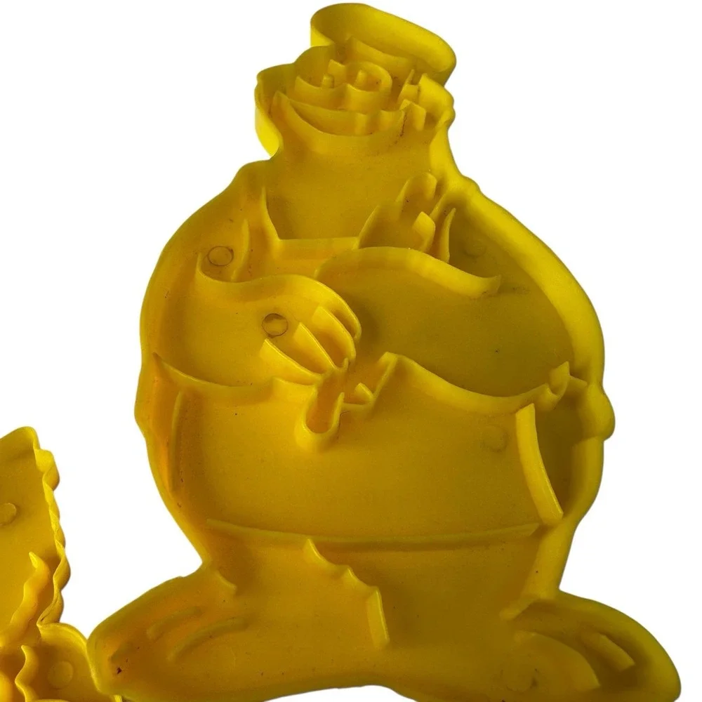 Vintage Lot 3 Wilton Sesame‎ Street Cookie Cutters Playdoh Molds Muppets 70s